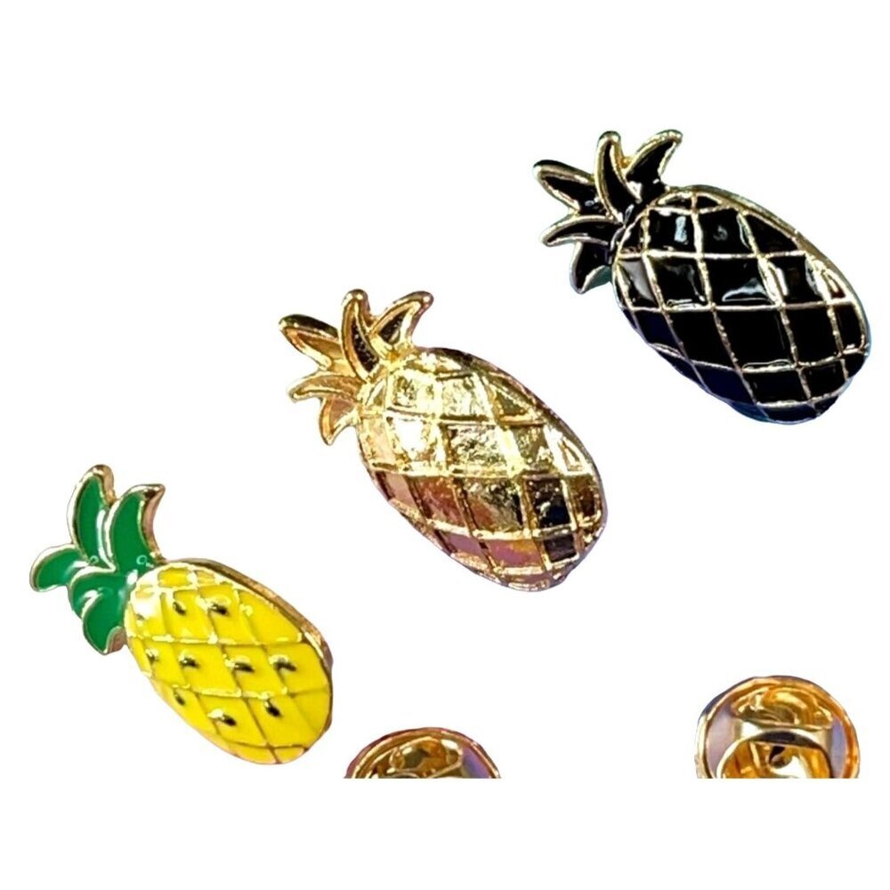 Pineapples Fruit Lapel Pin Fruit Food Brooch Badge Accessories Jewelry Gift Pin